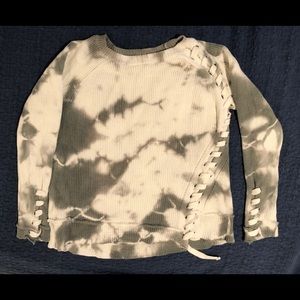 Vintage Havana tie-dye cotton sweater